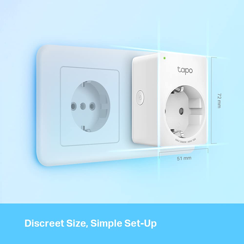 Tapo P110(2-pack) Smart Plug, Energy Monitoring WiFi Plug, Max 13A