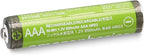 Amazon Basics 8-Pack Rechargeable AAA NiMH High-Capacity Batteries, 850 mAh, 1.2V, Recharge up to 500x Times, Pre-Charged