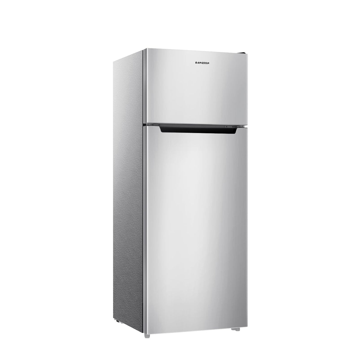 BANGSON 7.7 Cu.Ft Refrigerator with Top Freezer Apartment Size Black
