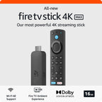 Certified Refurbished Amazon Fire TV Stick 4K Max streaming device | supports Wi-Fi 6E, Ambient Experience