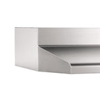 Broan-NuTone 413604 Non-Ducted Ductless Range Hood Insert with Light, Exhaust Fan for Under Cabinet, 36-Inch, Stainless Steel