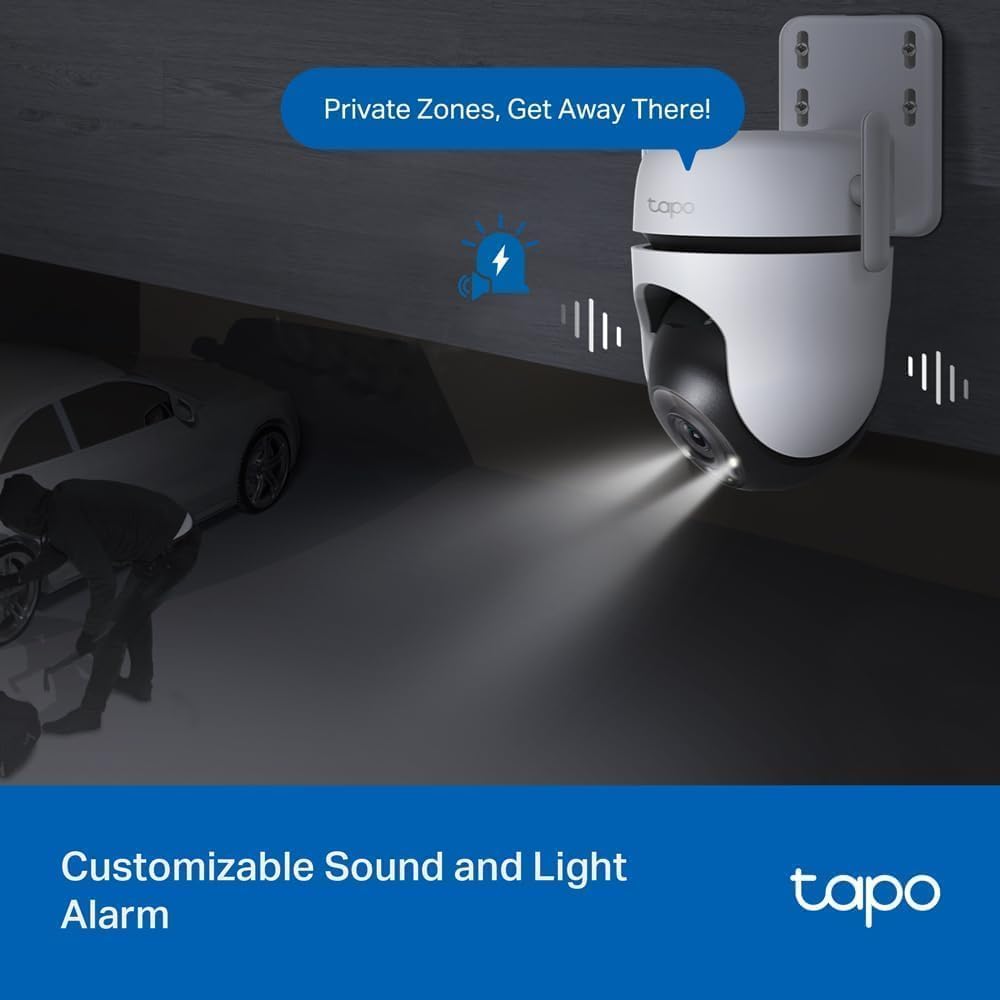 Tapo TC40 Full HD Pan/Tilt Outdoor Security Camera CCTV Camera 360° View
