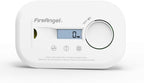 FireAngel FA6812 Digital Carbon Monoxide Detector for Home, 10yr CO Alarm