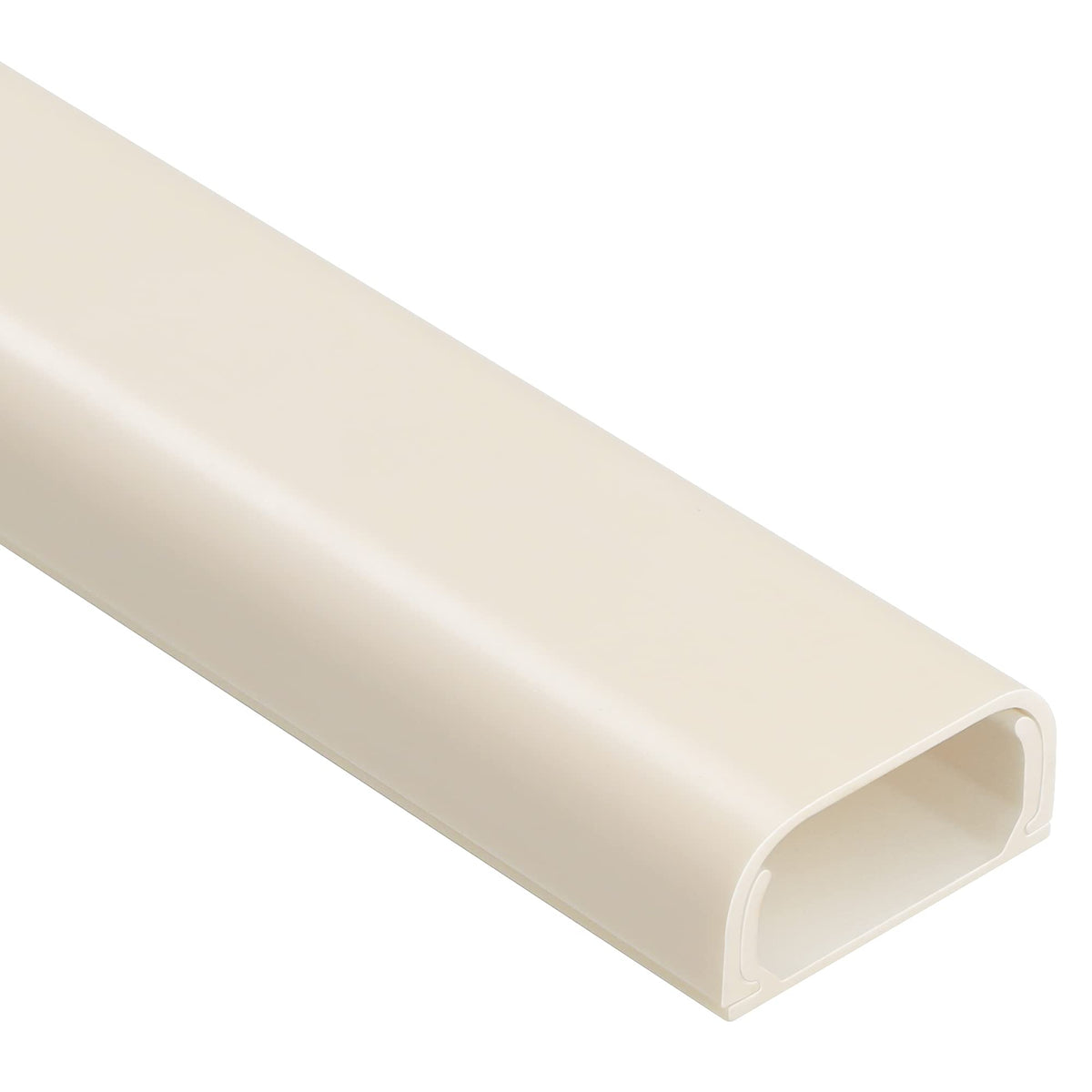 ZhiYo 43" Cord Covers for Wires on Wall, Beige Cord Hider, 0.7" W x 0.4" H