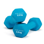 Neoprene Dumbbell Hand Weights Pair Home Exercise for Women Men Arm Pilates Dumbbells in 1kg 1.5kg 2kg 3kg 4kg 5kg 8kg 10kg Set