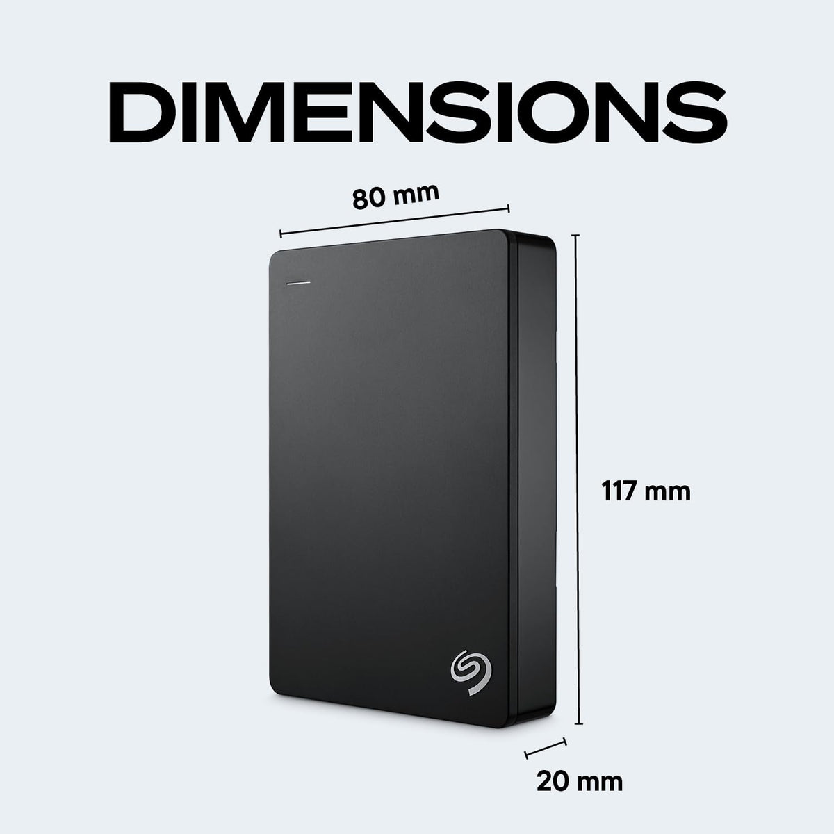 Seagate 5TB Portable Hard Drive | USB 3.0 (STGX5000400)