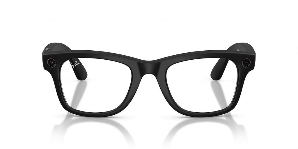 Ray-Ban Meta (Gen 2) Wayfarer, Matte Black, Clear lenses