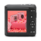 KODAK PIXPRO FZ45 16MP Compact Digital Camera, 4X Optical Zoom, AA, Black