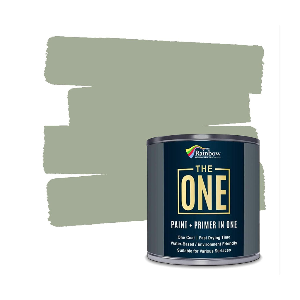 The ONE All-In-One Paint & Primer - Deep Red Satin, 2.5 L | Multi-Surface 1 Coat Formula | Easy Indoor & Outdoor Decorating for Home & Garden Walls, Floors & Furniture | Durable, Water-Based & Low VOC