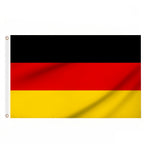 Albania Flag 5ft x 3ft, Large Big Albanian Flags with Brass Eyelets for Football Events School Culture Day Party Outdoor Decorations