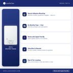 LandAirSea Overdrive GPS Tracker — Extended Life Battery, Magnetic, and Waterproof. Commercial GPS Tracker for Vehicles, Trailers, Equipment, and Assets. Real-Time Global Tracking.