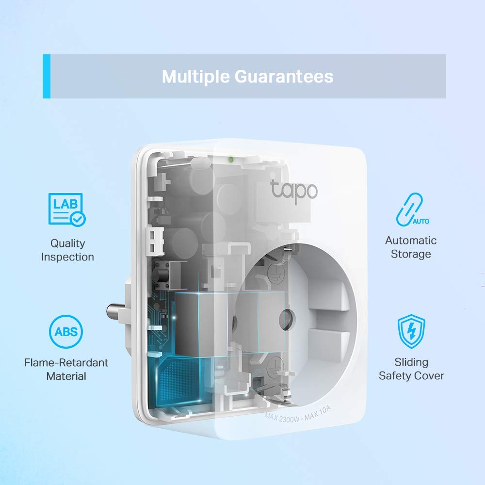 Tapo P110(2-pack) Smart Plug, Energy Monitoring WiFi Plug, Max 13A
