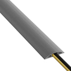 D-Line 6ft Floor Cord Cover, Cable Protector, Hide Extension Cords, Protect Cords, Prevent Cable Trips, Heavy Duty Cord Hider - Cable Cavity = 0.63" (W) x 0.31" (H) - Beige