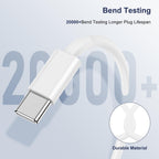 iPad Charger,New Apple iPad USB C Fast Charger Cable and Plug 25W Charge for i Pad Pro 12.9 11 13 inch 4th 5th 6th M4 2024 Generation/Air 10.9" 4-7 Gen M2 M3/Mini 6 A17 Pro/Pad 10th A16 11th 2025-2022