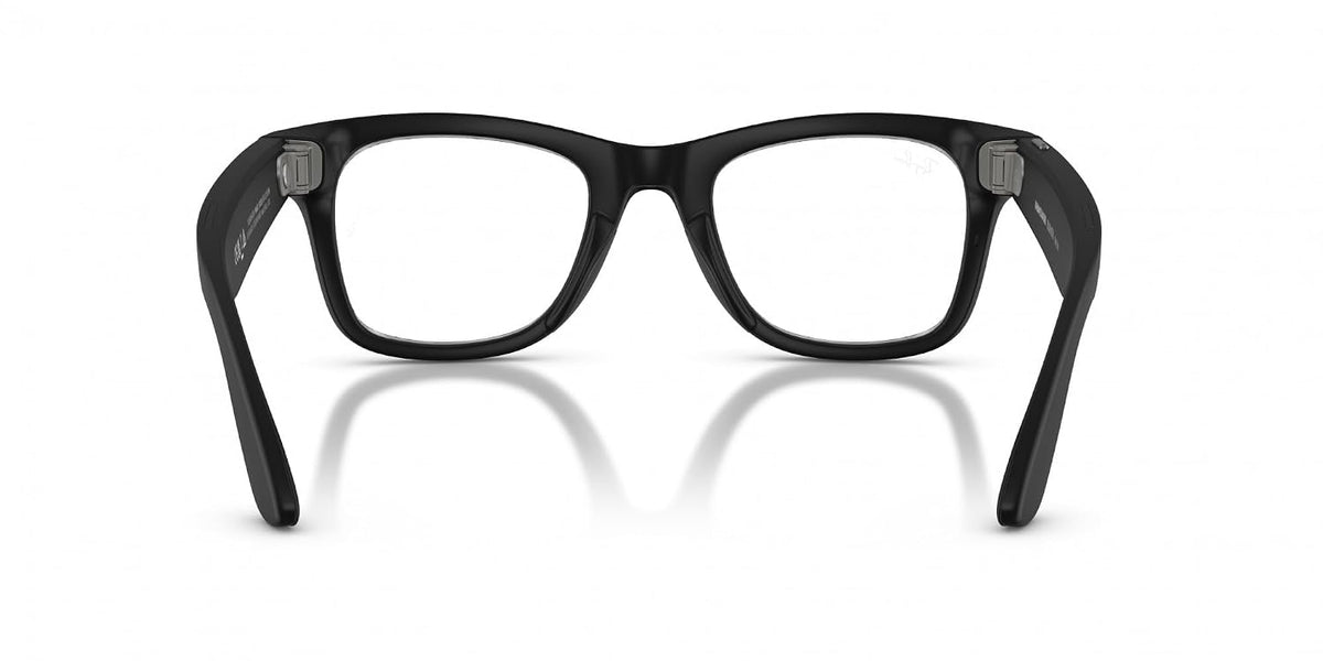 Ray-Ban Meta (Gen 2) Wayfarer, Matte Black, Clear lenses