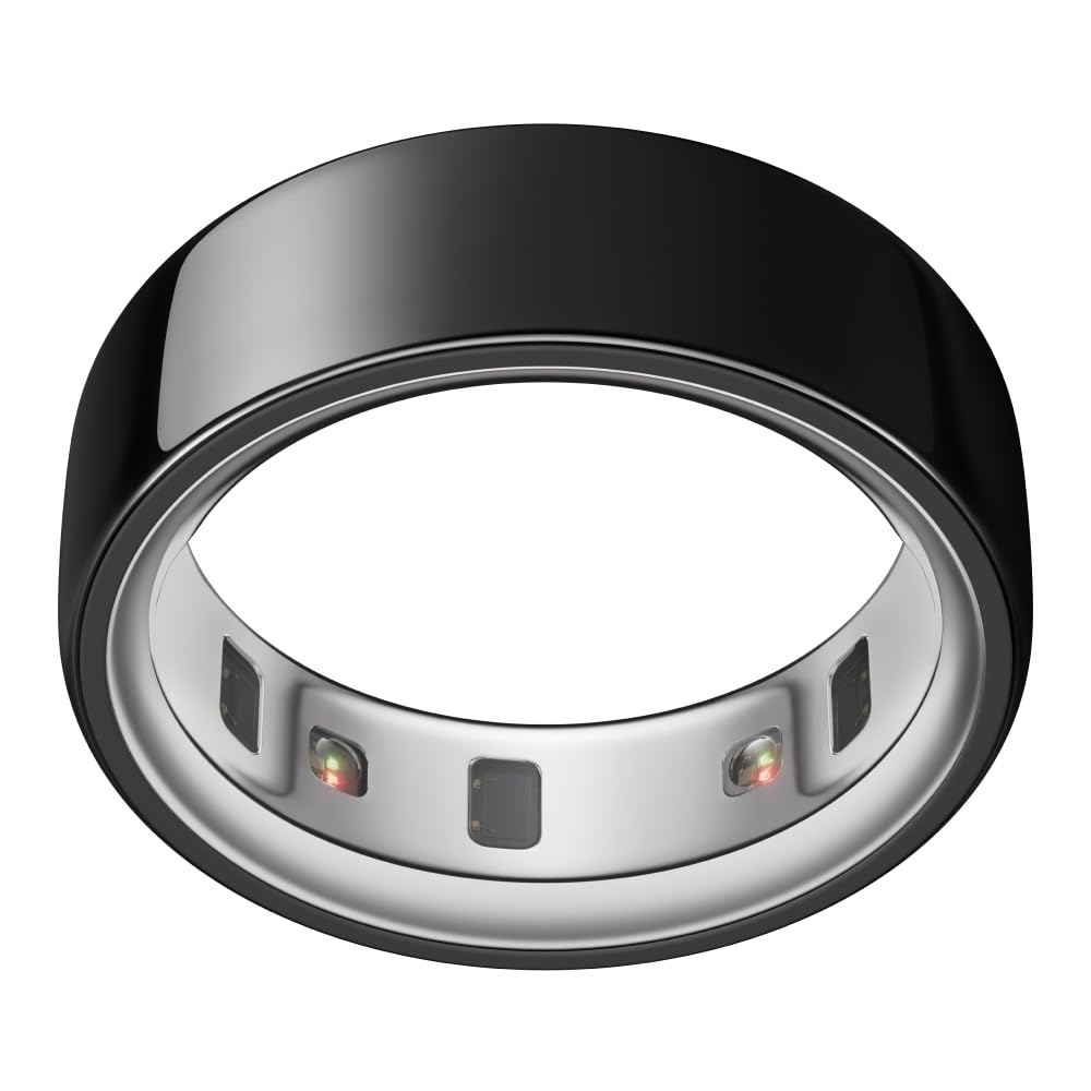 OURA Ring 4 Smart Ring - Ceramic Cloud - Size 9