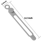 24Pcs Silicone Cable Ties, Cord Organizer Cable Management-Multi