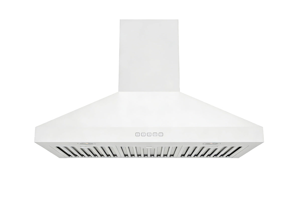 Hauslane Wall Mount Range Hood 30 Inch Convertible 350-750 CFM Low Noise