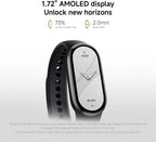 XIAOMI Smart Band 10, Fitness Tracker for Men Women, 21-day battery, White