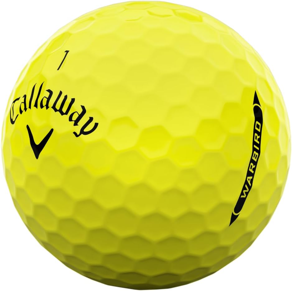 Callaway Golf Warbird Distance+ Golf Balls 2025 (12 and 24 Ball Pack)