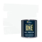 The ONE All-In-One Paint & Primer - Deep Red Satin, 2.5 L | Multi-Surface 1 Coat Formula | Easy Indoor & Outdoor Decorating for Home & Garden Walls, Floors & Furniture | Durable, Water-Based & Low VOC