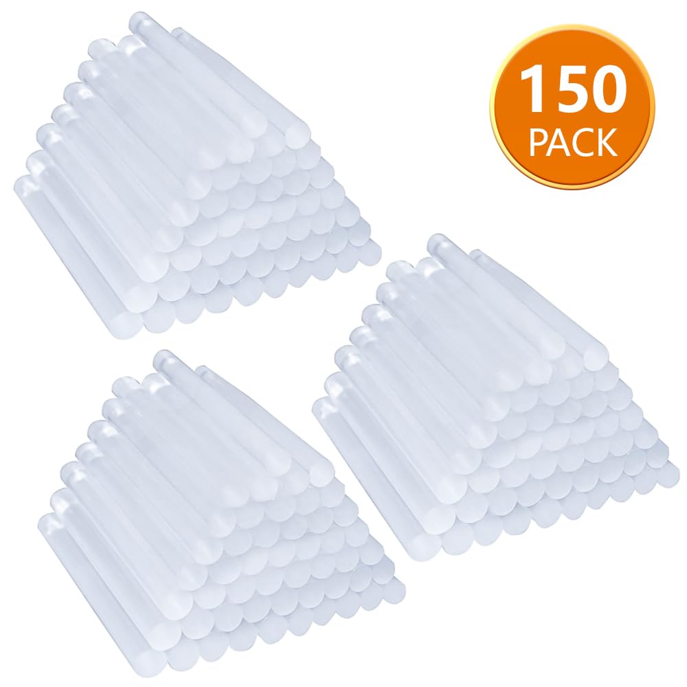 ANSIO Hot Glue Sticks for Hot Glue Gun, SGS Approved, 50 pcs - 7mm x 100mm