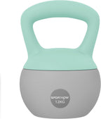 SPORTNOW 4/6/8/10/12kg Soft Kettlebell with Non Slip Handle Grey