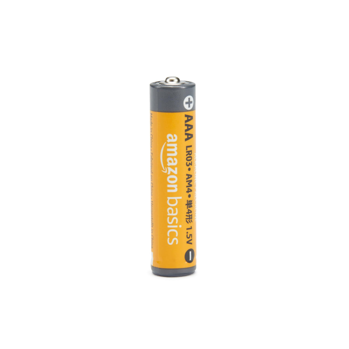 Amazon Basics 100-Pack AAA Alkaline High-Performance Batteries, 1.5 Volt, 10-Year Shelf Life