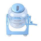 WonderWash Portable Washing Machine for Apartment & Tiny Spaces - Manual Hand Clothes Washer with Retro Design - Clean Laundry Anywhere with Our Countertop, Non-Electric, Small Washer - Blue