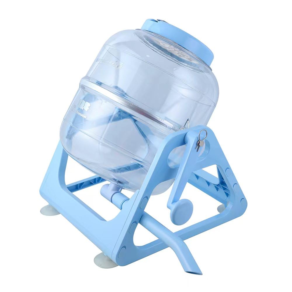 WonderWash Portable Washing Machine for Apartment & Tiny Spaces - Manual Hand Clothes Washer with Retro Design - Clean Laundry Anywhere with Our Countertop, Non-Electric, Small Washer - Blue