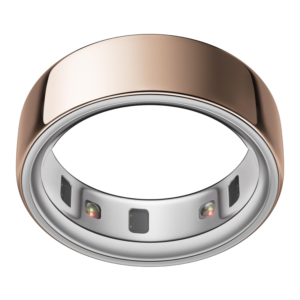 OURA Ring 4 Smart Ring - Ceramic Cloud - Size 9