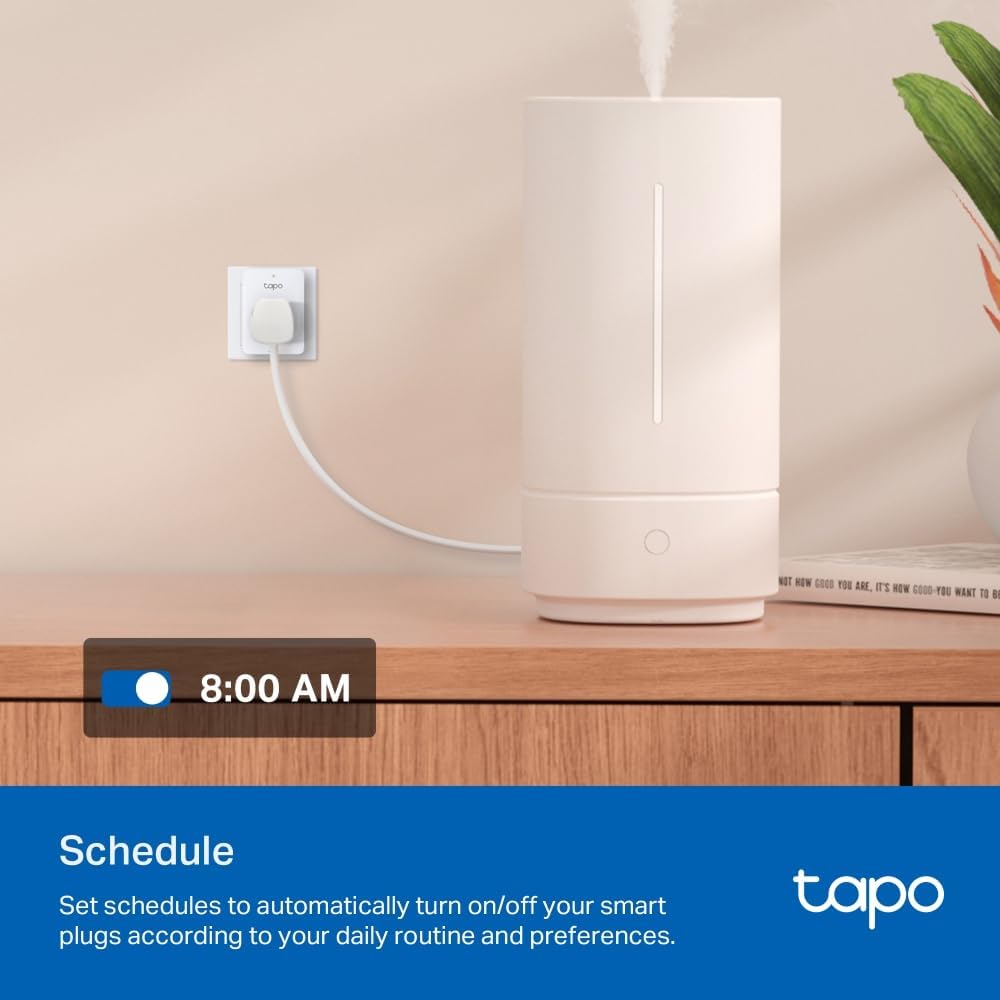 Tapo P110(2-pack) Smart Plug, Energy Monitoring WiFi Plug, Max 13A