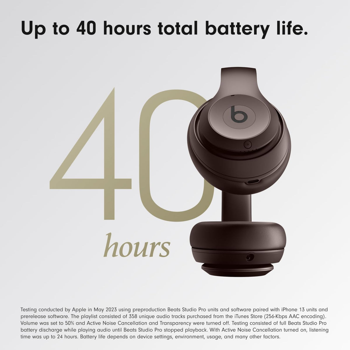 Beats Studio Pro with AppleCare+ for Headphones (2 Years) - Sandstone