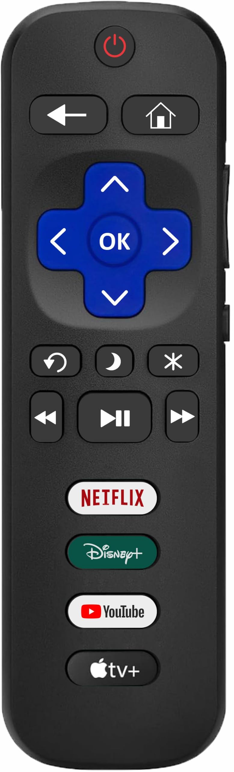 SolarCell Replacement for Samsung TV Remote 2026-2019, Solar Powered, Fast Self-Charging Samsung Smart TV Remote Control, USB-C Rechargeable, Universal, Voice Search, Bluetooth, 2-Year Warranty