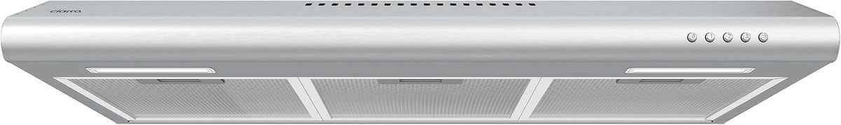 CIARRA Range Hood 30 Inch Under Cabinet Ductless Stainless Steel
