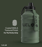 Fuel24 Stainless Steel Jug - 1.3 or 2.2 Litre Water Bottle - Extra Strong, BPA Free, Leak Proof - Large Gym Sports Bottle, 1.3L, 2.2L, Metal Bottle - Colour Options