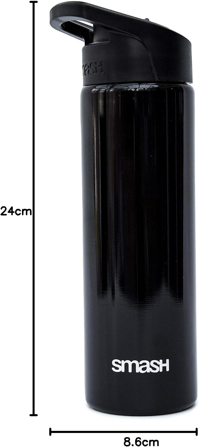 Smash Stainless Steel Water Bottle 750ml - Black