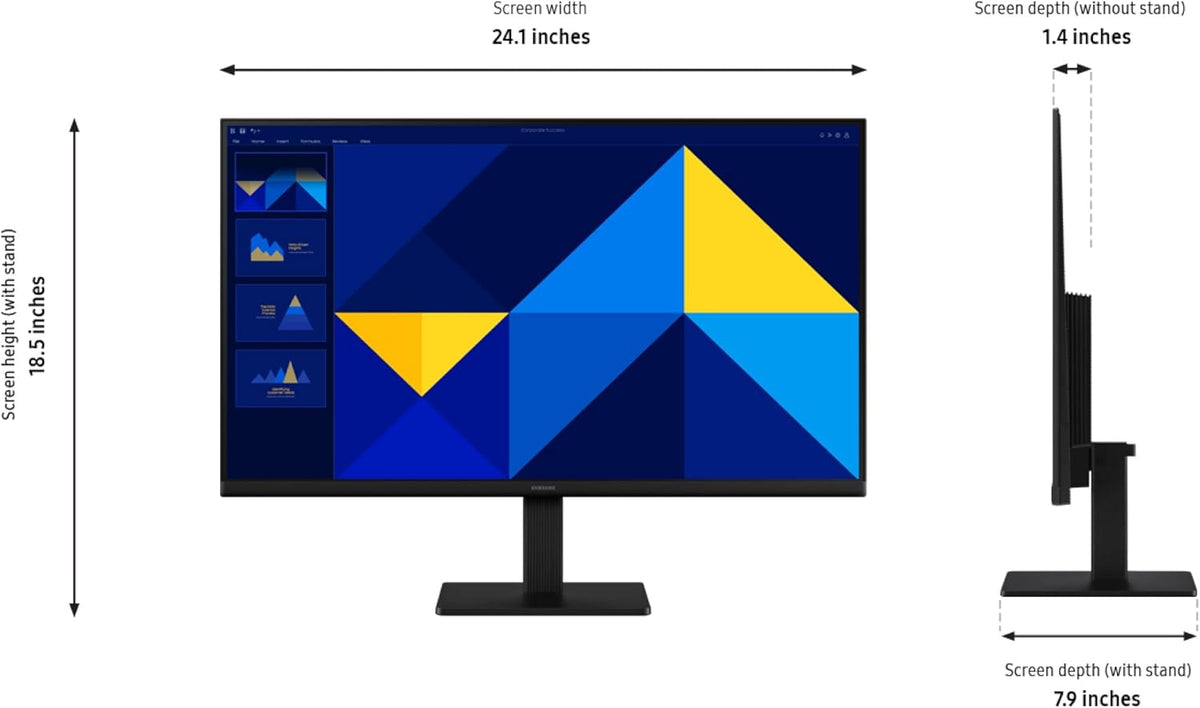 Samsung 27" (S30GD) Essential Monitor with IPS Panel