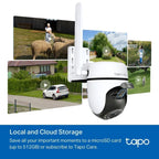 Tapo TC46 4K 8MP Pan/Tilt Outdoor Security Camera CCTV Camera