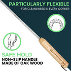 THE ORIGINAL Radiator Cleaner Brush 115cmI Long Radiator Brush for Cleaning
