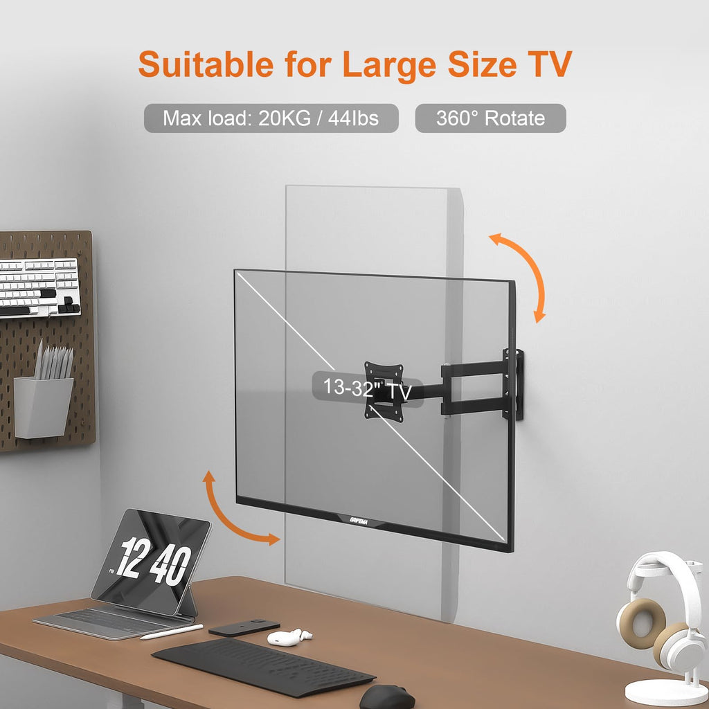 GRIFEMA Tilt TV Wall Bracket for 26 to 65 Inch TVs