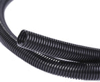 Alex Tech 10ft - 1/2 inch Split Wire Loom Tubing - Black