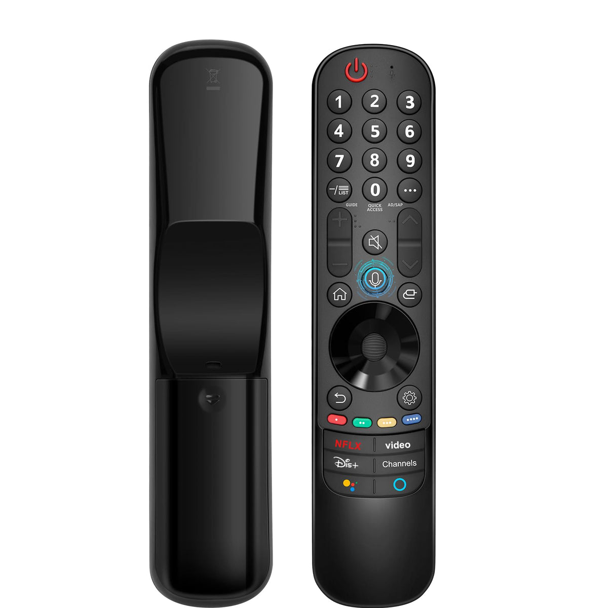 【2-Pack】 for Roku TV Remote,Replacement for TCL,ONN, Hisense Roku TVs