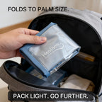 Portable Washing Bag Hand Wash Bag Travel Manual Washer RV Laundry Solution