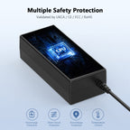 65W Laptop Charger Compatible with Microsoft Surface Pro Laptop Book Go