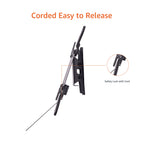 Amazon Basics Full Motion Articulating TV Wall Mount with Tilt Swivel, Extends 16 inches, VESA 200x200, for 12" to 40" TVs, 40 lbs, Black