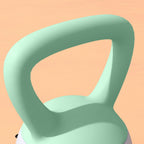 SPORTNOW 4/6/8/10/12kg Soft Kettlebell with Non Slip Handle Grey