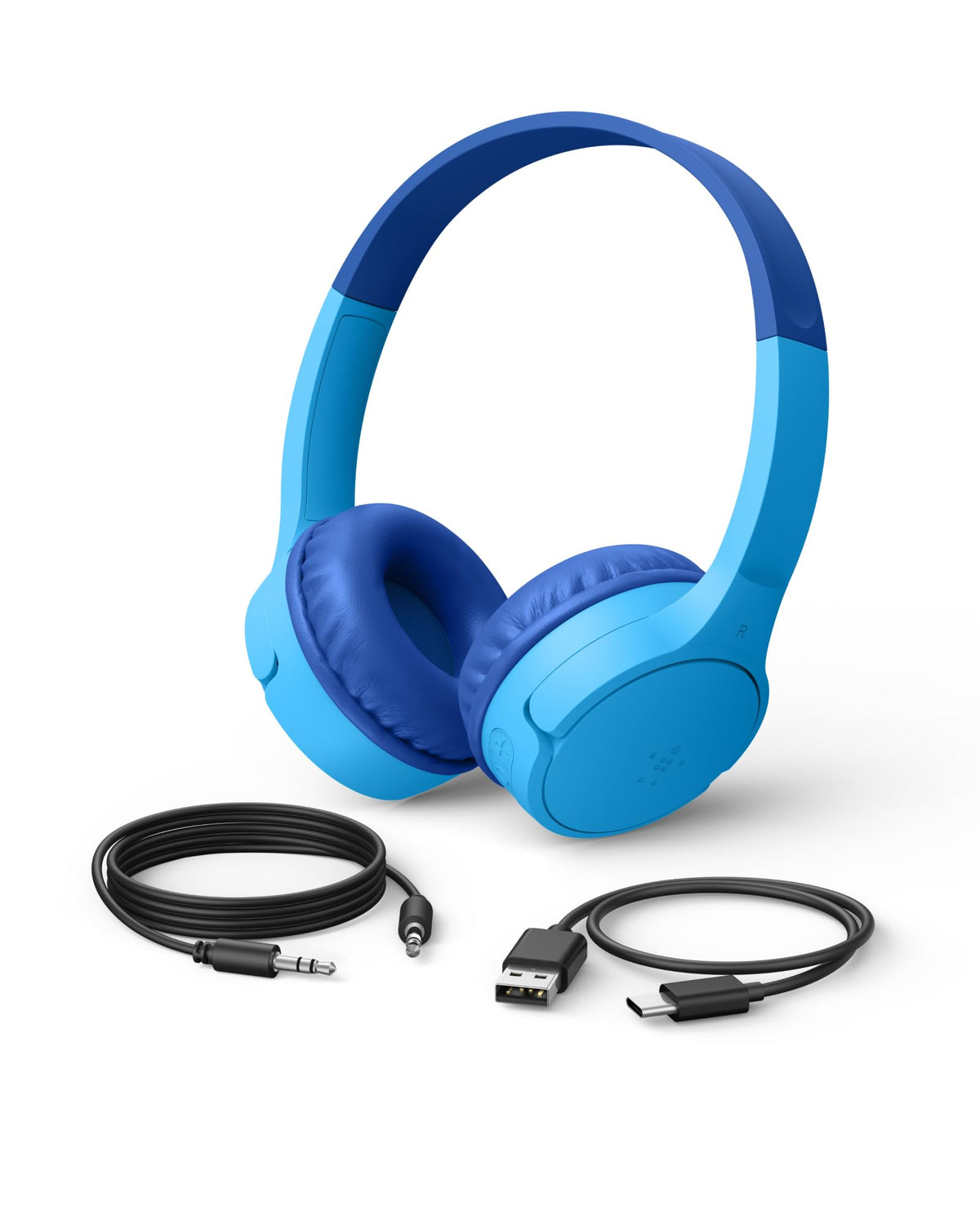 Belkin SoundForm Mini Kids Headphones, Wireless & Wired, 30H Playtime, Case