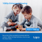 Tapo C210 2K 3MP Pan/Tilt Indoor Security Camera Pet Camera House Security