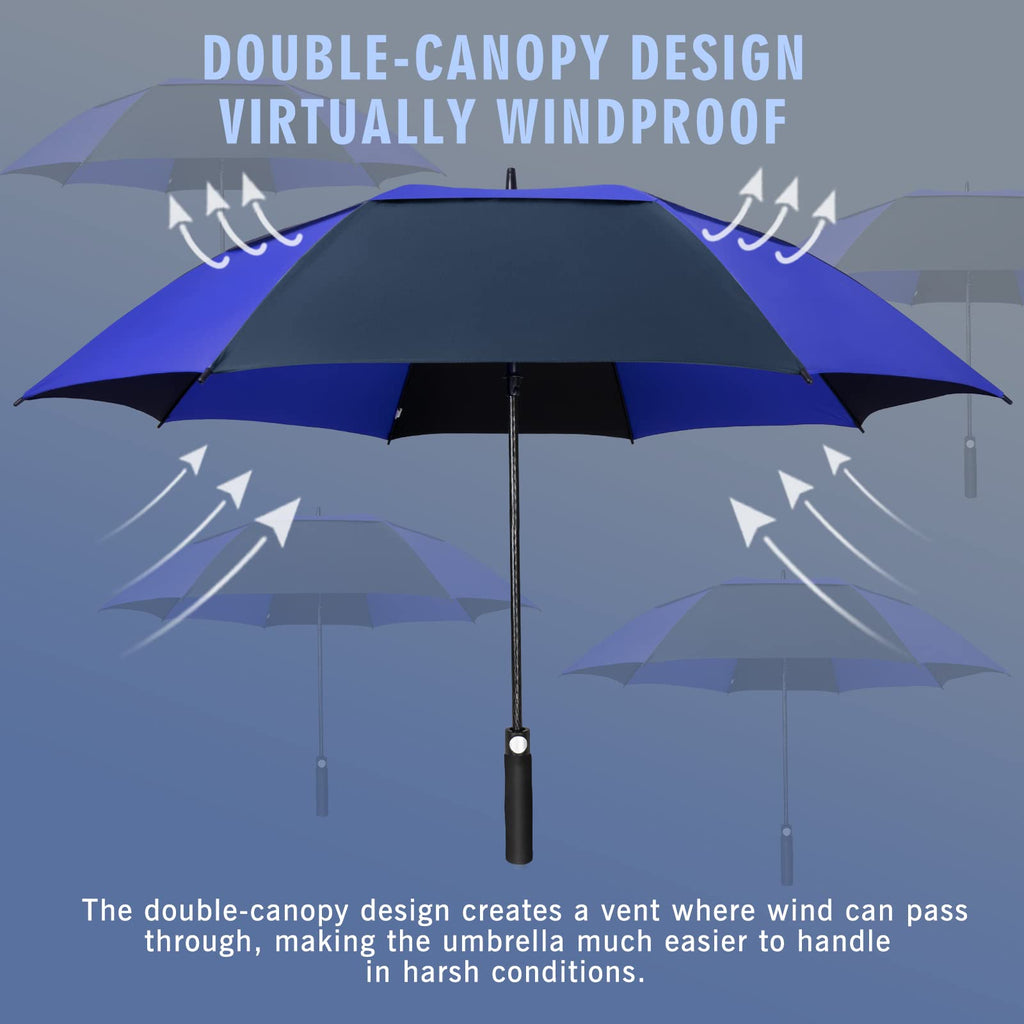 ZOMAKE Golf Umbrella Windproof and Rainproof Large